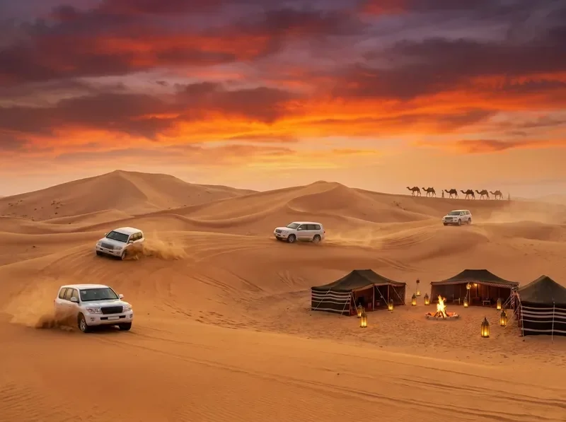 سفاري صحراوي في دبي — Desert Safari