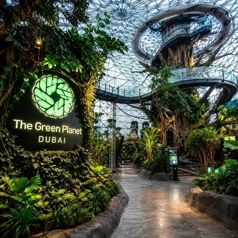 La planète verte de Dubaï