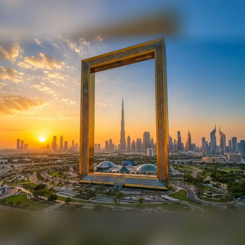 Dubai Frame — Cadre de Dubaï