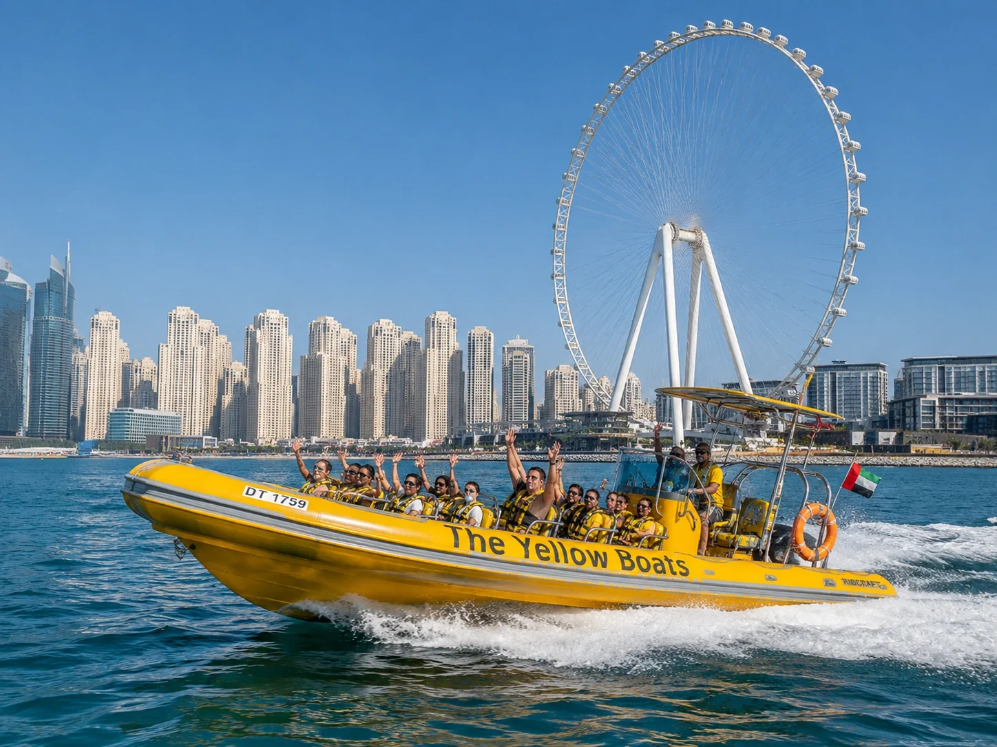 The Yellow Boats Dubai – Croisière en bateaux jaunes