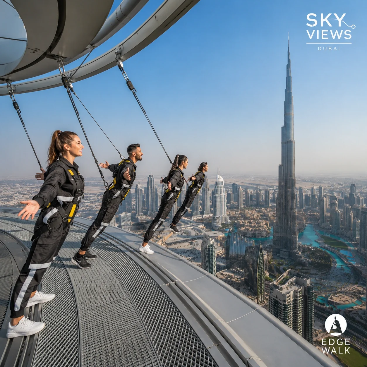 Sky Views Edge Walk – Marche sur le bord de la tour