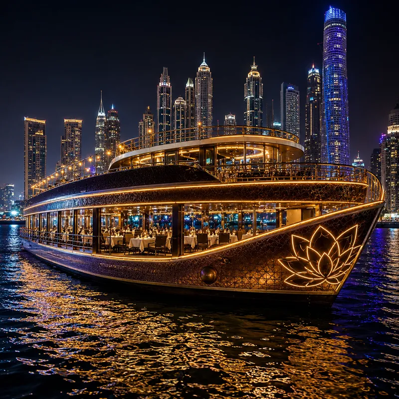 Lotus cruise — Lotus Mega Yacht Dinner Cruise