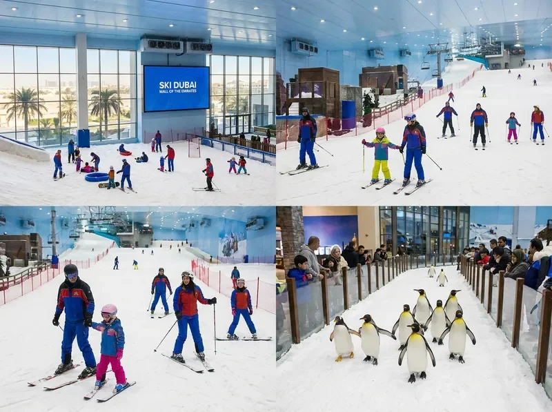Ski Dubai — the indoor ski resort