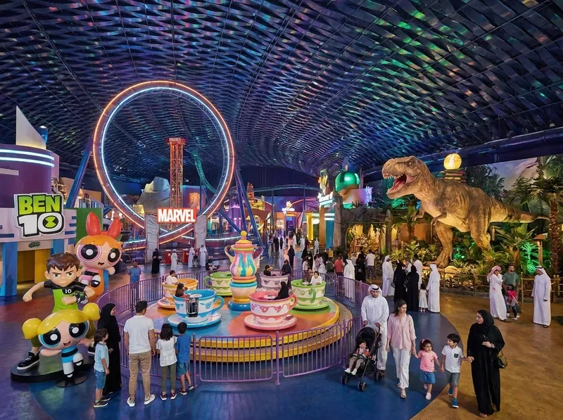 IMG Worlds of Adventure — the indoor amusement park